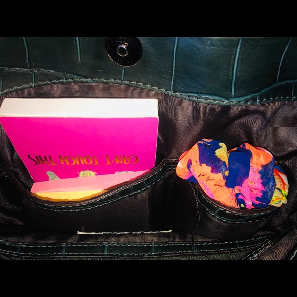 Vintage Nine West Swedette Bag - Picture 5 of 15